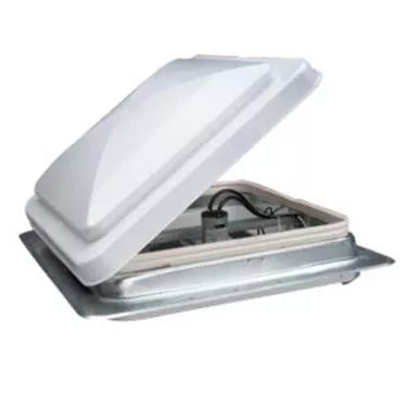 Hengs | Complete RV Roof Vent 12 Volt | 71112A-C1 | White