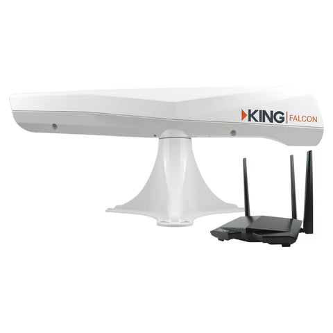 KING | Falcon Directional Wi-Fi Antenna Bundle | KF1000 | White