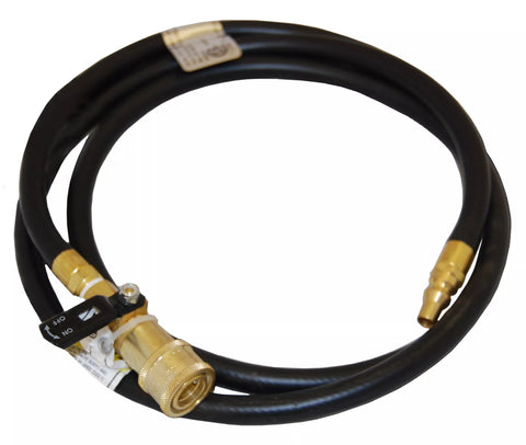 AP Products | High Pressure Hose 1/4ID - QD X 1/4 QD Male | MER14TCQDMP-72P | 72"