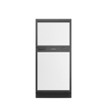 Furrion | Arctic® 12 Volt RV Refrigerator | 2021123822 | 8 Cubic Feet | Black Body Silver Panels | FCR08DCGTA-BL