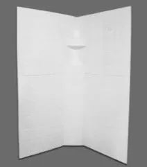 Specialty Recreation | Neo Shower Wall | NSW3636W | White | 34" x 34" x 67", Bath Product, United RV Parts