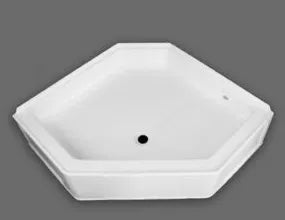Specialty Recreation | Neo Shower Base | NSB3434WC | White | 34" x 34", Bath Product, United RV Parts