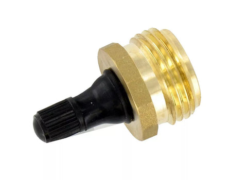 Valterra | Blow Out Plug | P23518LFVP | Brass with Valve