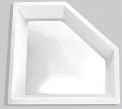 Specialty Recreation | RV Skylight Inner Dome Only Neo Angle | NN2412D | Clear | 24" x 12"