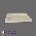 Specialty Recreation | Shower Pan Left Hand Drain | SP2432PL | Parchment | 24" x 32", Bath Product, United RV Parts