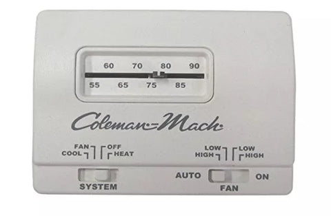 Coleman | Wall Thermostat | 7330G3351 | White, Air Conditioner Accessory, United RV Parts