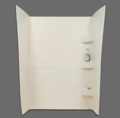 Specialty Recreation | Shower Wall | SW2436P  | Parchment | 24" x 36" x 66", Bath Product, United RV Parts