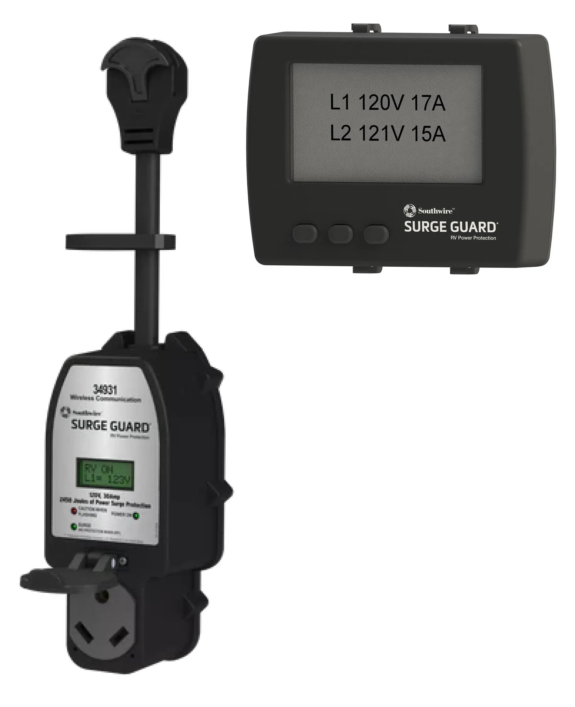Southwire 30 Amp Surge Protector with Bluetooth Display United RV Parts