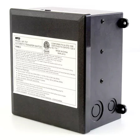 WFCO | Transfer Switch | T-57-R | 50 Amp
