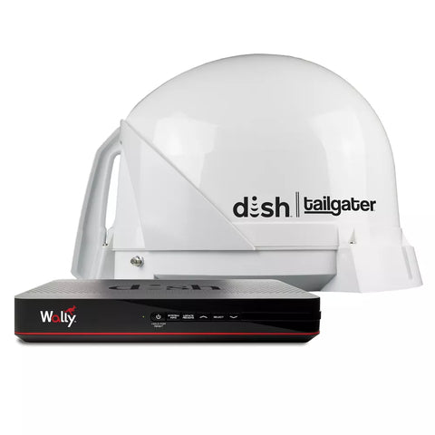 KING | DISH Tailgater 4 Satellite Antenna Bundle with Wally | DTP4450 | TAILGATER4BUNDLEW