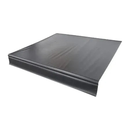 Lippert | Solera Universal Vinyl RV Awning Replacement Fabric | V000334377 | 14' | Solid Black