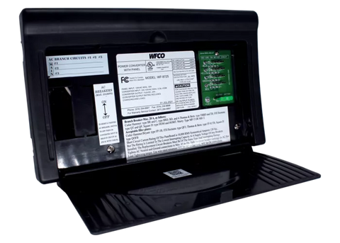 WFCO | Power Center RV Converter | Lithium Battery Auto-Detect | WF-8725-AD | 25 Amp