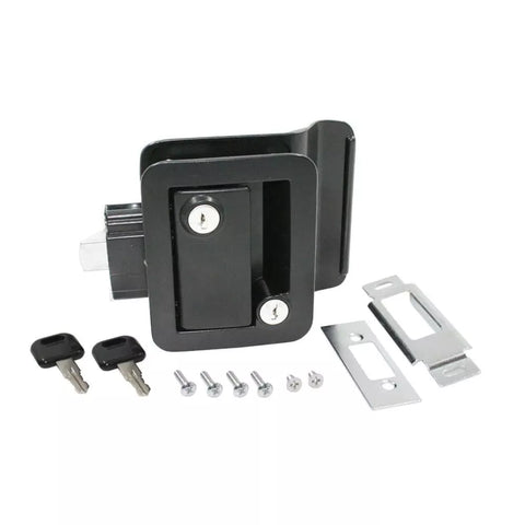 AP Products | Travel Trailer Entry Lock | 013-570 | Black