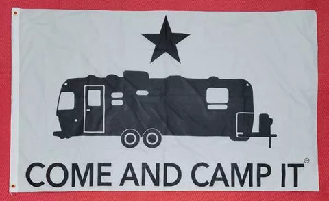 United RV | COME AND CAMP IT | Double Sided Flag | DSFLAG | 3' x 5'