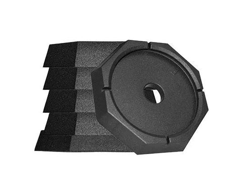 SnapPad | Grand Lux 6-Pack four 10" & Two 12" EQ Octagon Jack Pads | EQLXSP6