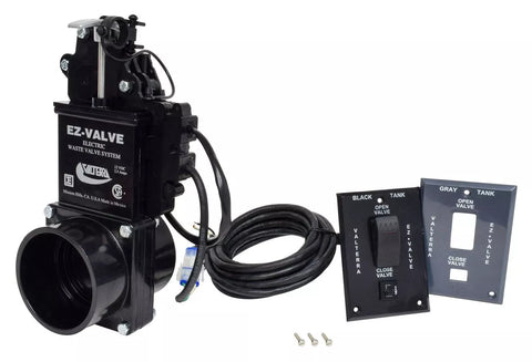 Valterra | EZ Valve Electric Waste Valve 3" Hub x Hub | E40B-8
