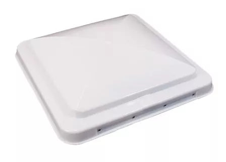 Hengs | RV Roof Vent Replacement Lid | 90110A-C1 | Plastic | White