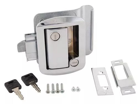 AP Products | Travel Trailer Entry Lock | 013-572 | Chrome