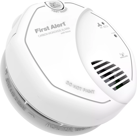 BRK Electronics | Carbon Monoxide Detector | Wireless Interconnect Battery with Voice | 1039339