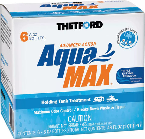 Thetford | AquaMax Spring Showers Scent | 96634 | 8 oz | 6 Pack