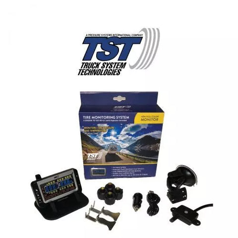 TST | 507 Series 4 RV Cap Sensor TPMS System Color Display & Repeater | TST-507-RV-4-C